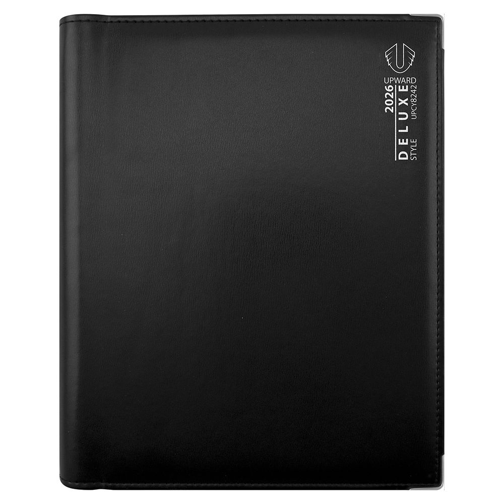DIARY 2026 UPWARD DELUXE B5 8242 PU WIRE-O 1DTP BLACK DIARY 2026 UPWARD DELUXE B5 8242 PU WIRE-O 1DTP BLACK