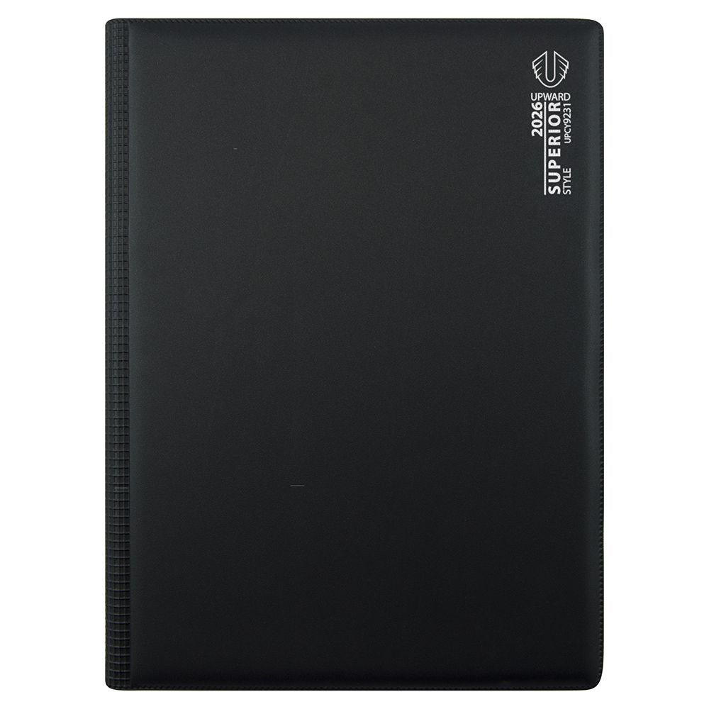 DIARY 2026 UPWARD SUPERIOR A4 9231 PVC WIRE-O 1DTP BLACK DIARY 2026 UPWARD SUPERIOR A4 9231 PVC WIRE-O 1DTP BLACK