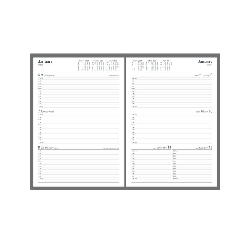 DIARY FINANCIAL YEAR 25-26 KINGSGROVE A4 341 P59 WTV BLUE