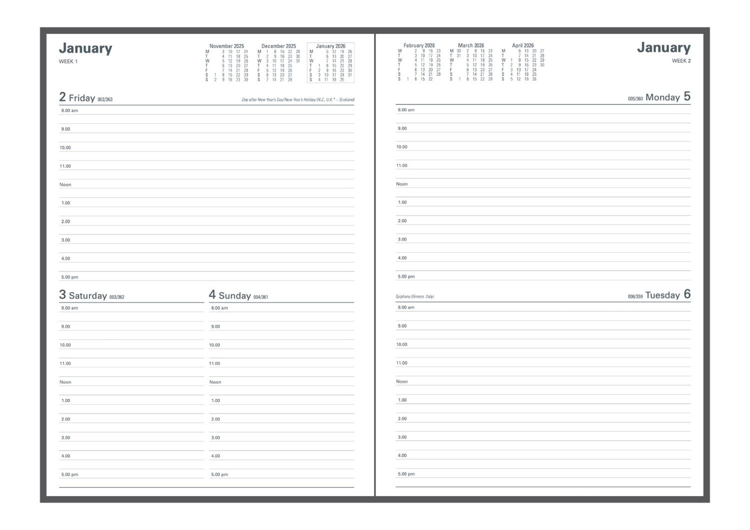 DIARY FINANCIAL YEAR 25-26 COLLINS A4 24M4 P99 2DTP BLACK DIARY FINANCIAL YEAR 25-26 COLLINS A4 24M4 P99 2DTP BLACK