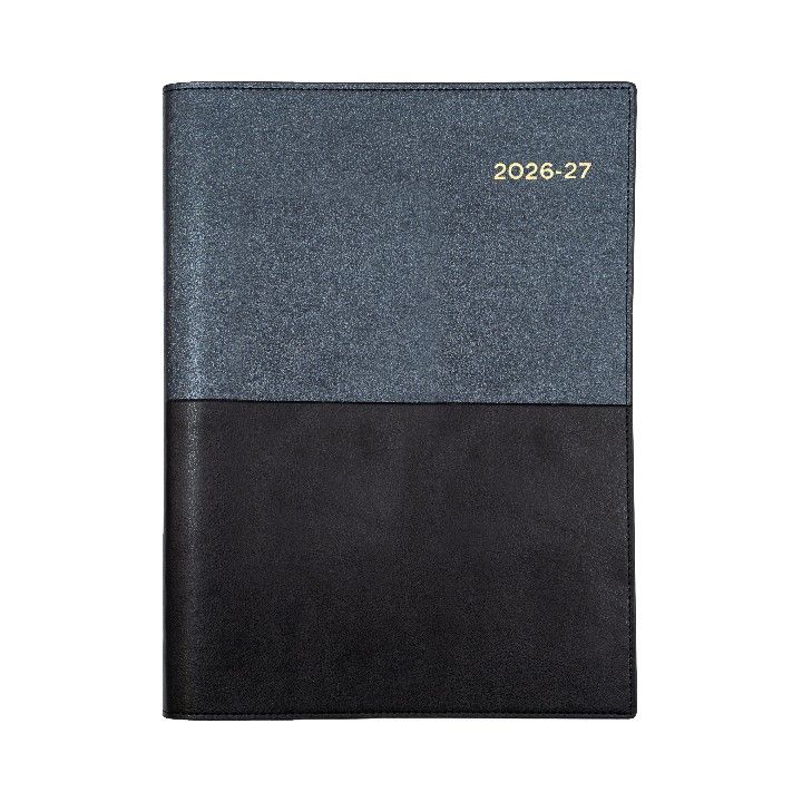 DIARY FINANCIAL YEAR 26-27 VANESSA A4 345 V99 WTV BLACK DIARY FINANCIAL YEAR 26-27 VANESSA A4 345 V99 WTV BLACK