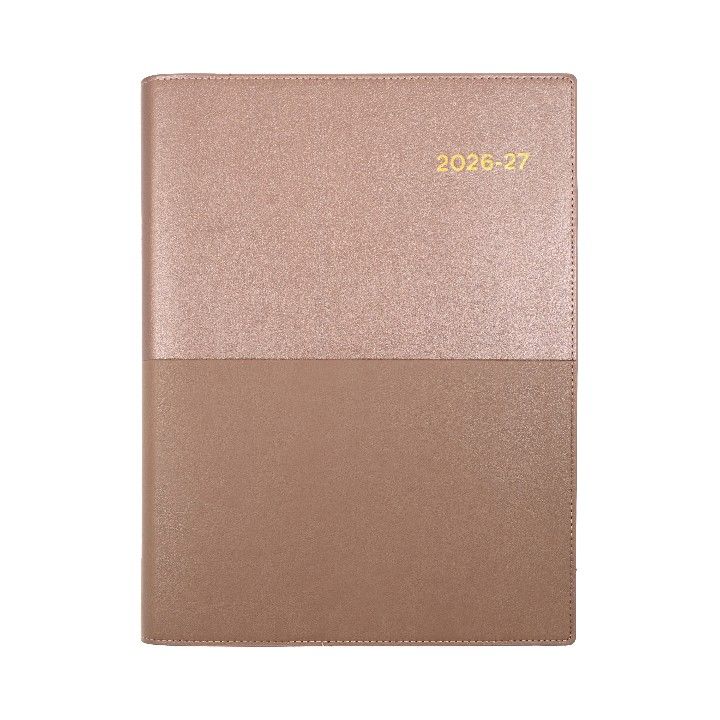 DIARY FINANCIAL YEAR 26-27 VANESSA A4 345 V49 WTV ROSE GOLD DIARY FINANCIAL YEAR 26-27 VANESSA A4 345 V49 WTV ROSE GOLD