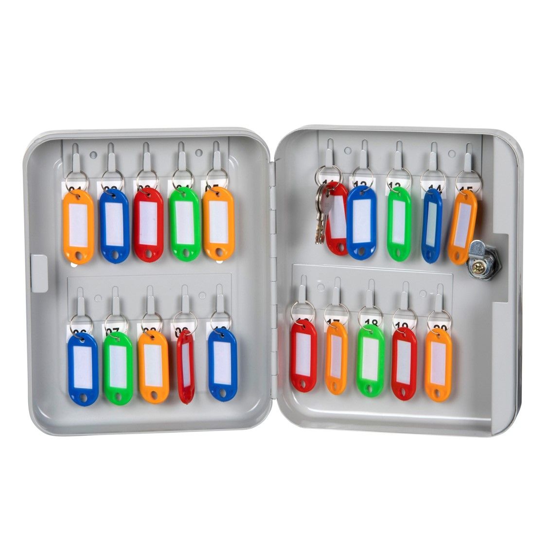 KEY SAFE ESSELTE #1 20 KEYS 200X160X60MM GREY