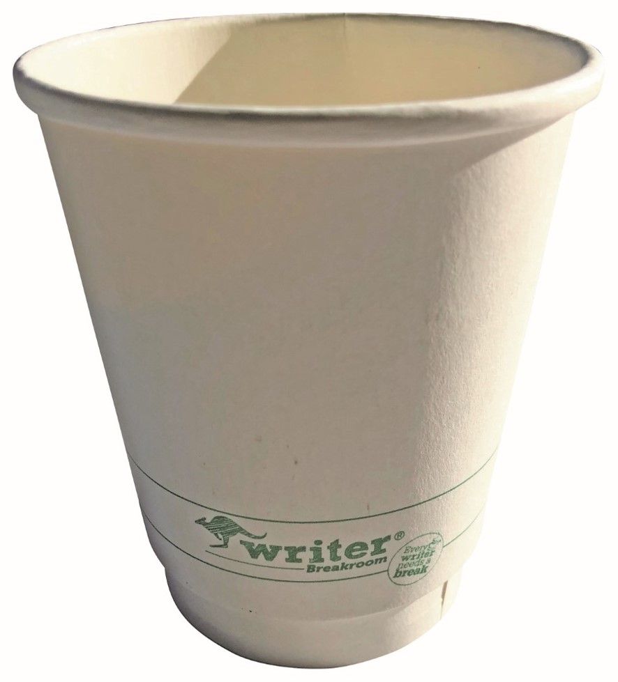 PAPER CUP WRITER 12OZ WRITER DOUBLE WALL WHITE BX500