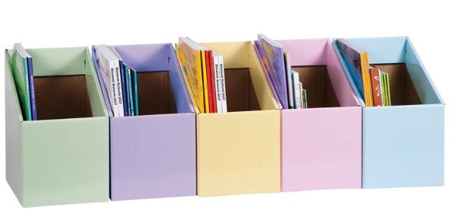 SP- BOOK BOX ELIZABETH RICHARDS W17CMXD25CMXH28CM ASST PASTELS SP- BOOK BOX ELIZABETH RICHARDS W17CMXD25CMXH28CM ASST PASTELS