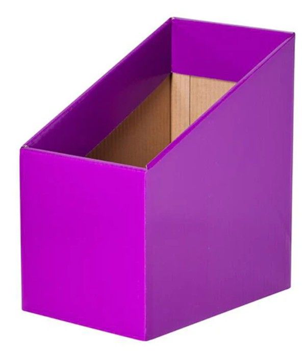 SP- BOOK BOX ELIZABETH RICHARDS W17CMXD25CMXH28CM PURPLE SP- BOOK BOX ELIZABETH RICHARDS W17CMXD25CMXH28CM PURPLE