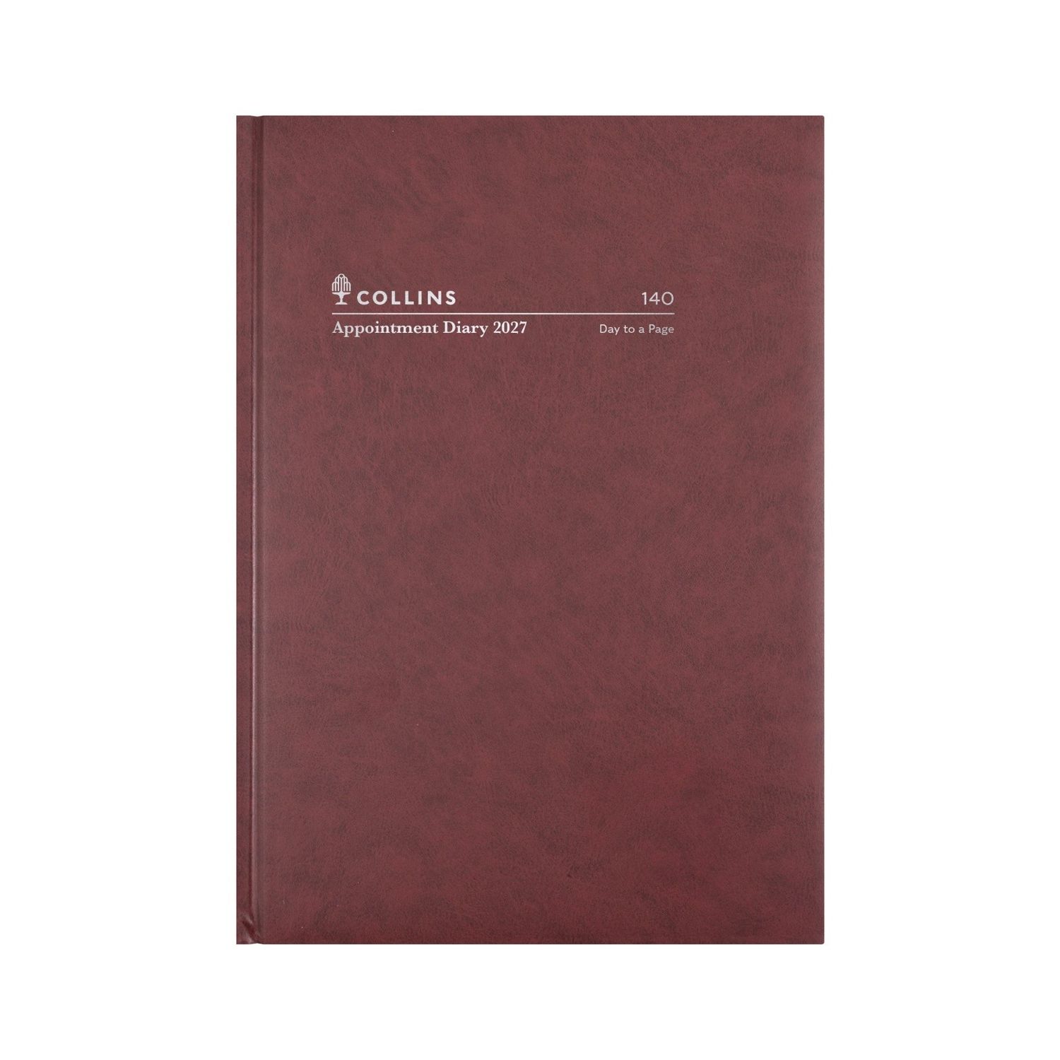 DIARY 2027 COLLINS APPOINTMENT A4 140.P78 1DTP BURGUNDY DIARY 2027 COLLINS APPOINTMENT A4 140.P78 1DTP BURGUNDY