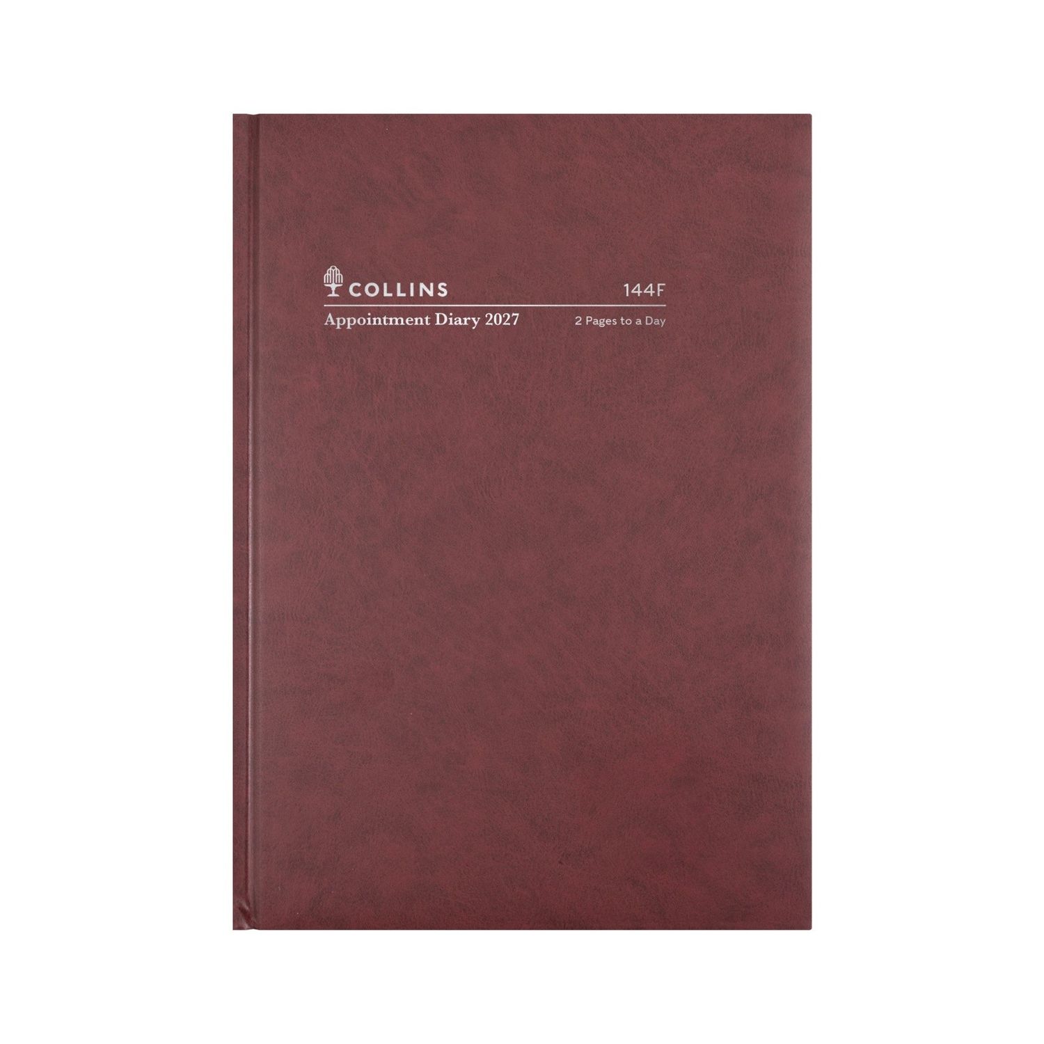 DIARY 2027 COLLINS A4 144F.P78-27 DTP BURGUNDY