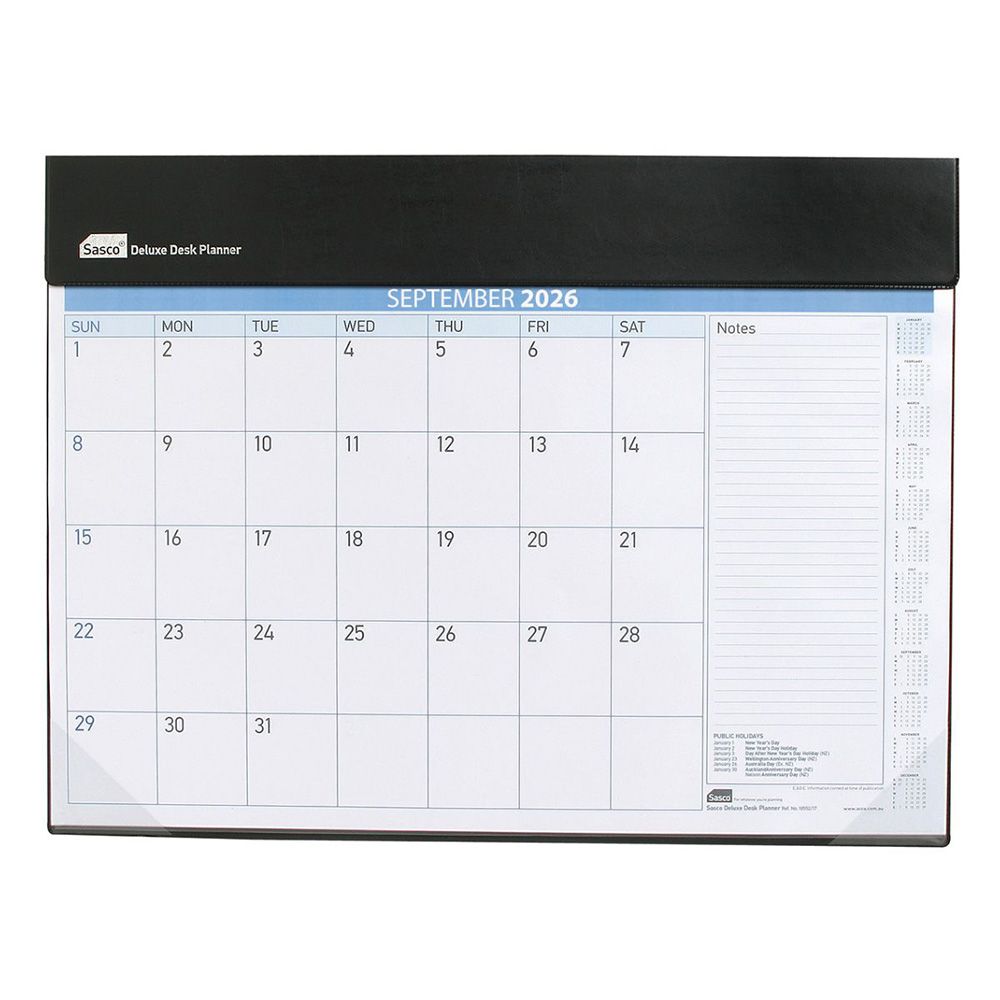 PLANNER 2026 SASCO 518X387MM DELUXE YTV
