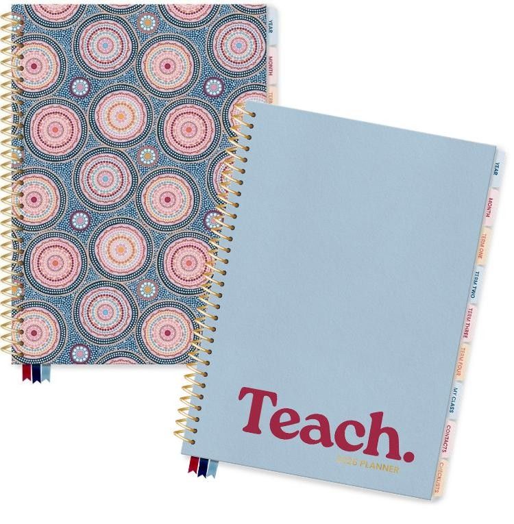 DIARY ELIZABETH RICHARDS 210X270MM 2026 TEACHER PLANNER