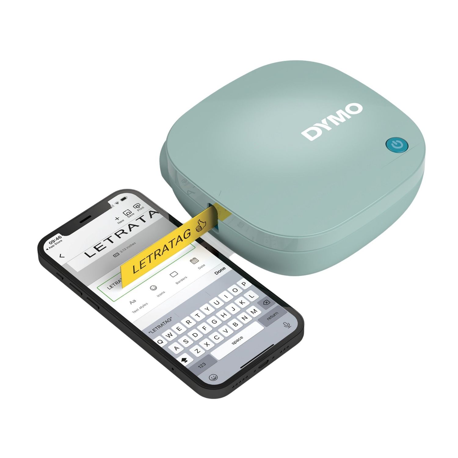 LABEL MAKER DYMO LETRA TAG 200B BLUETOOTH BLUE