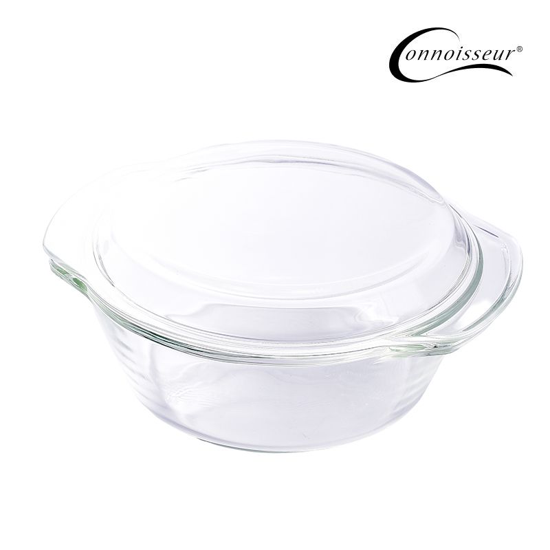 SP- DISH CONNOISSEUR 2L GLASS COVERED