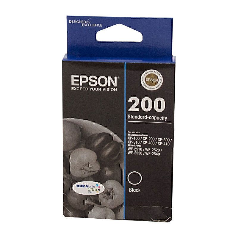Epson 200 Black Ink Cart