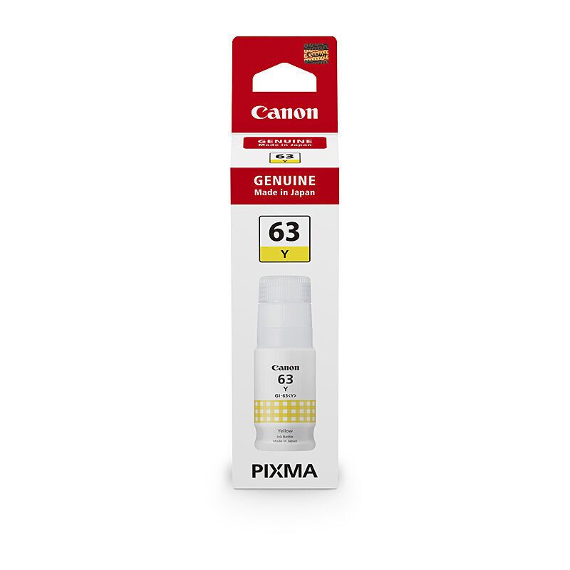 Canon GI63 Yellow Ink Bottle
