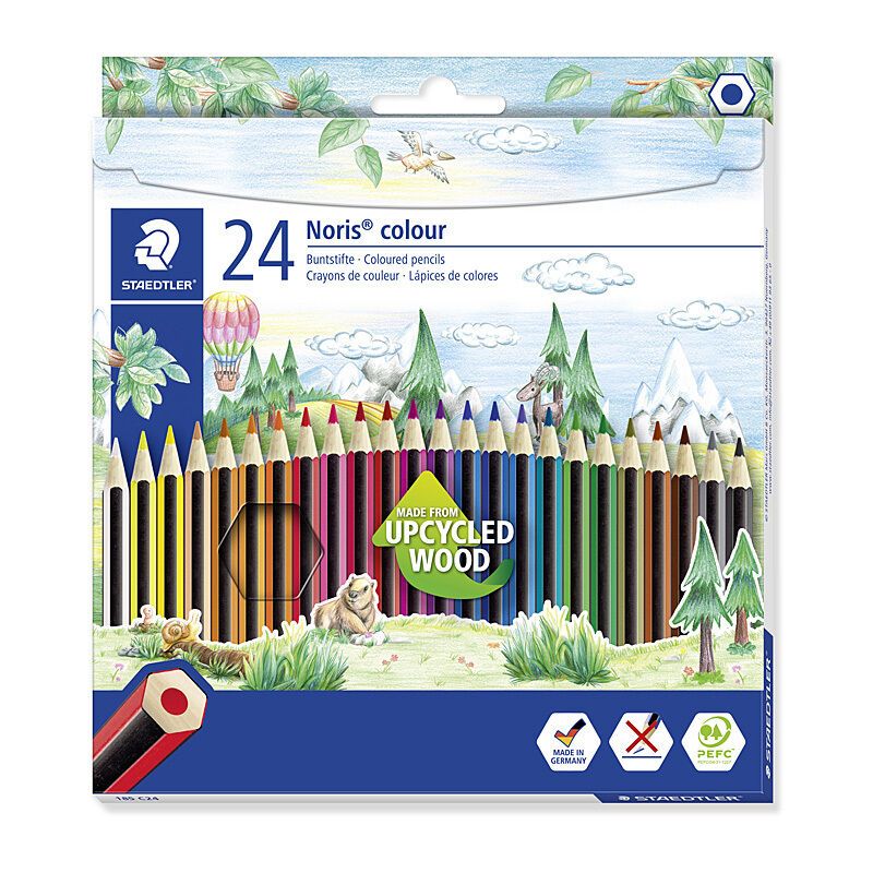 Staedtler Noris Colour Assorted Pencils - Box of 24