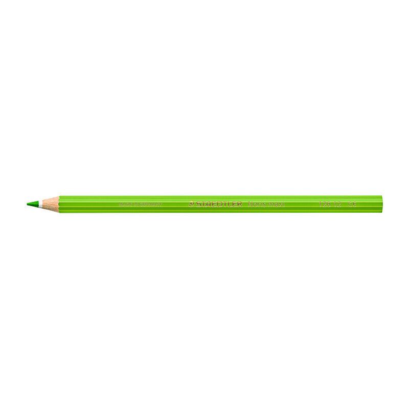 Staedtler Noris Club MAXI Learner Colour Pencil - 12 Pack - Light Green