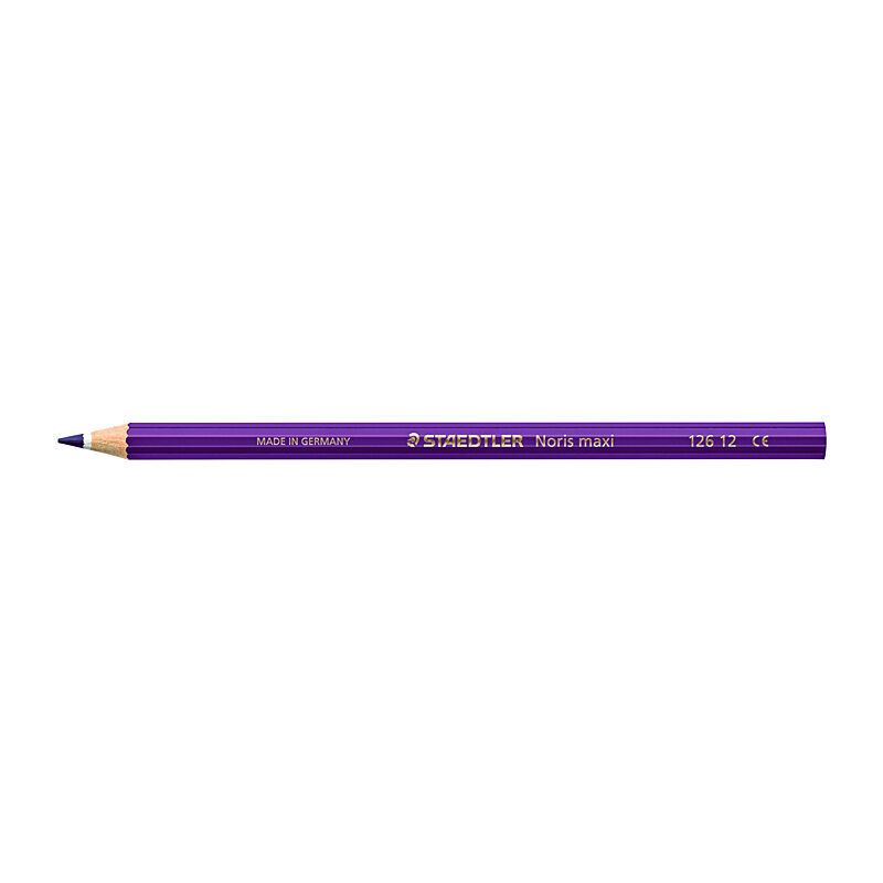 Staedtler Noris Club MAXI Learner Colour Pencil - 12 Pack - Violet
