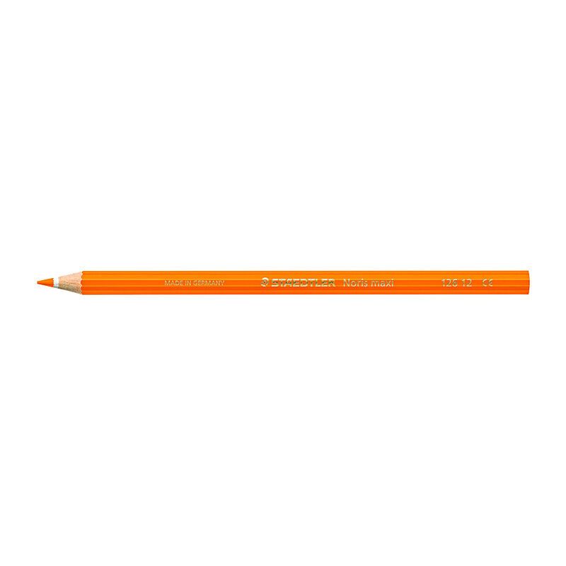 Staedtler Noris Club MAXI Learner Colour Pencil - 12 Pack - Orange