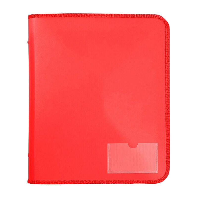 Marbig Zipper Binder W/ Tech Case 25mm 2D Red