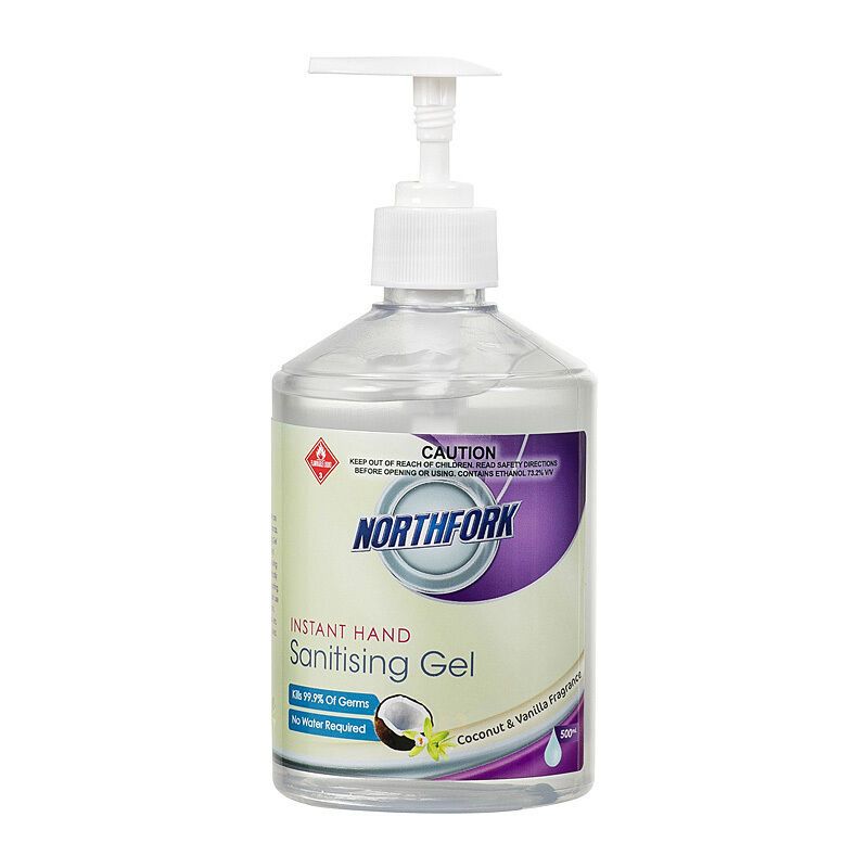 Northfork Instant H/Sani Gel Coconut&Vanilla 500ml