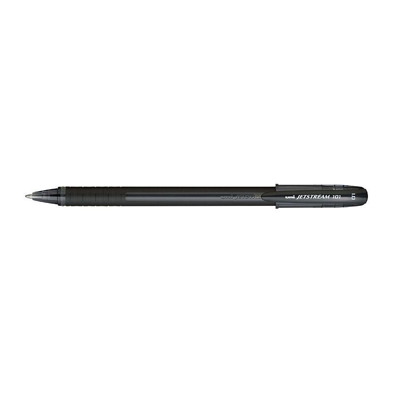 uni Jetstream 101 Med Blk Bx12