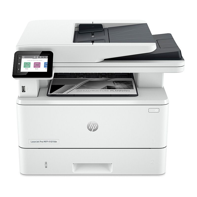 HP LaserJet Pro 4101fdn A4 Mono 40ppm USB/Ethernet Scan/Copy/Fax Printer
