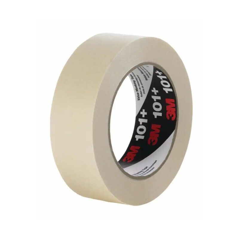 3M 101+ Value Masking Tape - Tan - 36mm x 55m - Box of 24