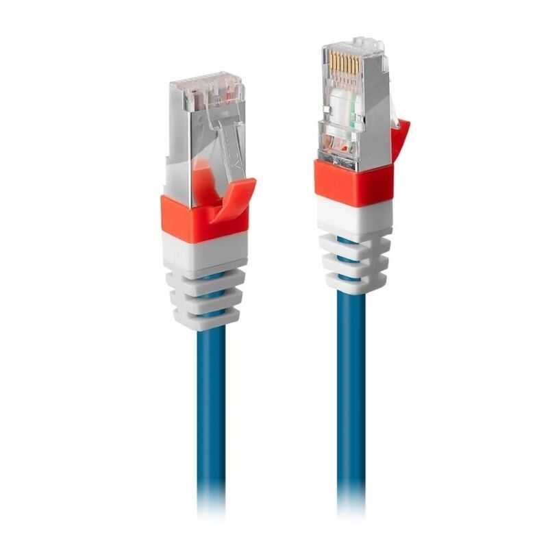 Lindy 1m CAT.6A S/FTP LSZH Gigabit Ethernet Cable - Blue