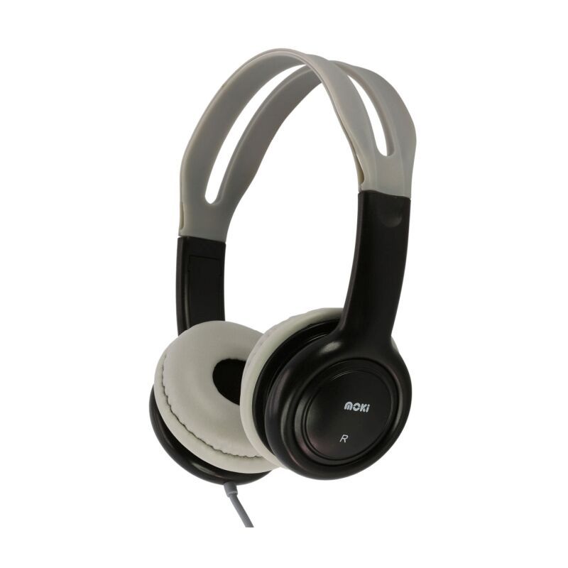 Moki Volume Limited Kids Wired Headphones - Grey
