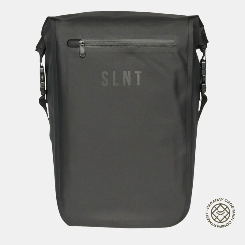 SLNT Faraday Backpack Dry Bag 20L Black Nylon