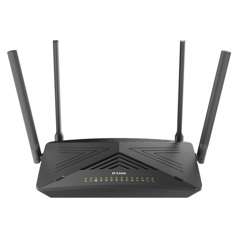 D-LINK DSL-X3052E Dual Band Wireless AX3000 VDSL2 / ADSL2+ Modem Router with VOIP