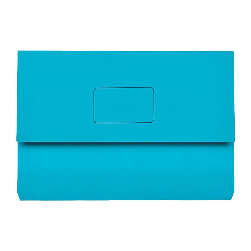 Marbig Slimpick Foolscap Document Wallet Blue