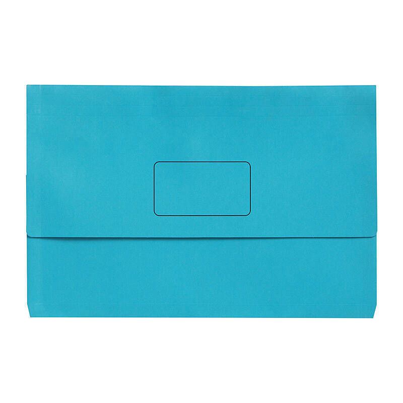 Marbig Slimpick A3 Document Wallet Brights Marine