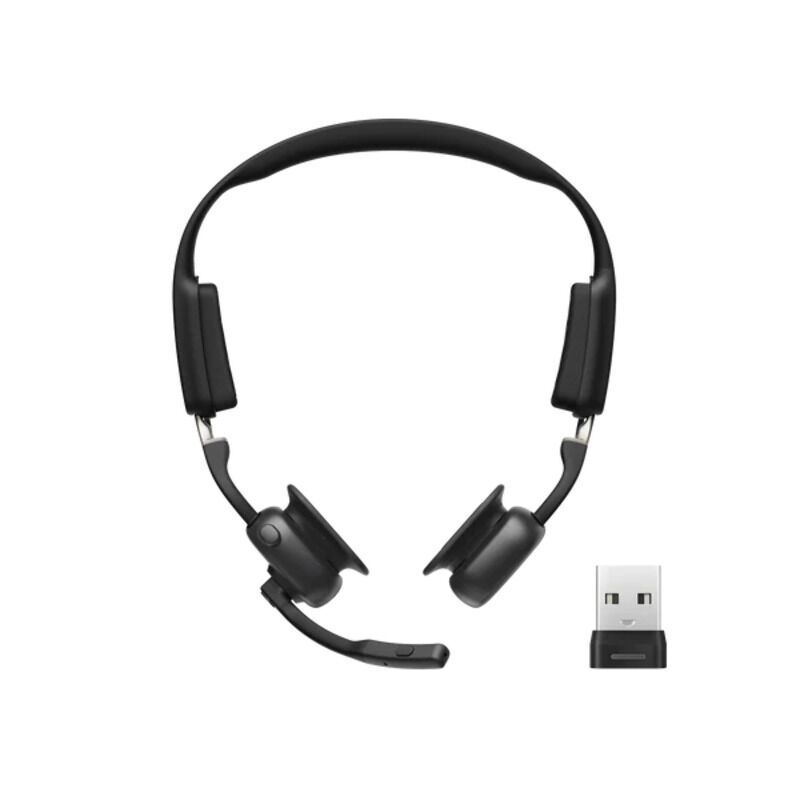 Shokz OpenMeet UC Wireless Bone Conduction Headset with USB-A