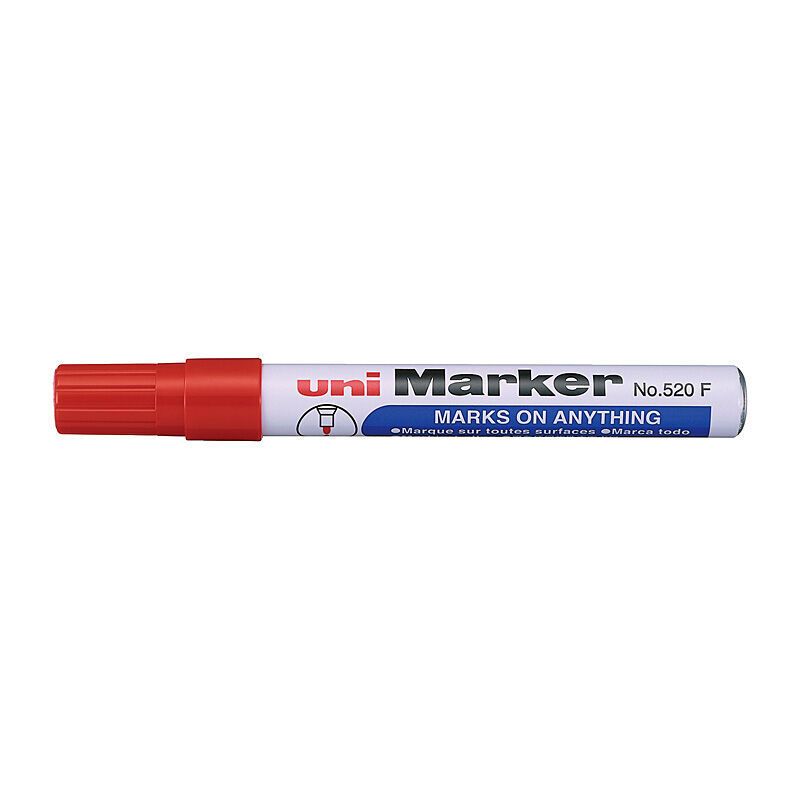 uni Perm Bullet Markr Red Bx12