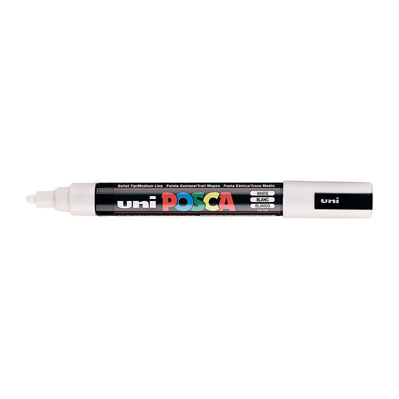 Posca PC-5M Med Blt Paint Wht