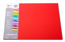 CARDBOARD QUILL A3 210GSM RED PK25