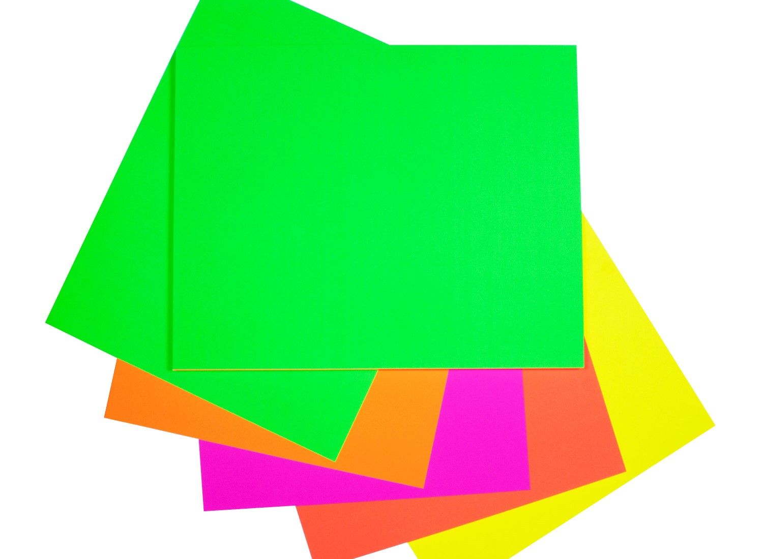 CARDBOARD QUILL 510X635MM 230GSM FLUORO ASST PK100