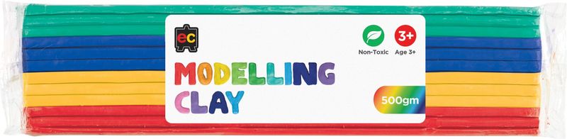 CLAY MODELLING EC 500G MULTICOLOURED