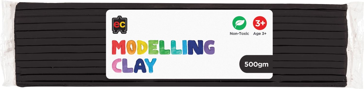CLAY MODELLING EC 500G BLACK