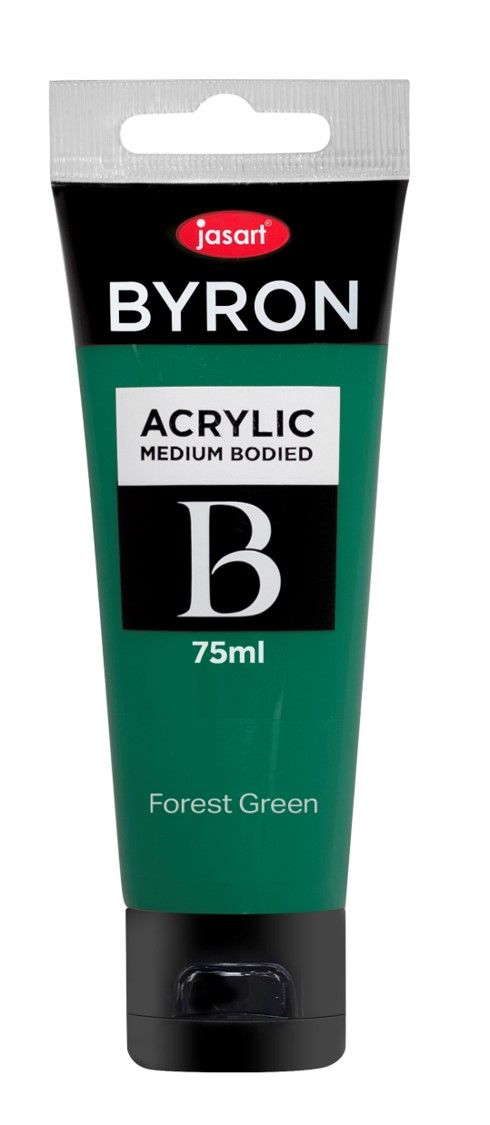 PAINT JASART BYRON ACRYLIC 75ML FOREST GREEN