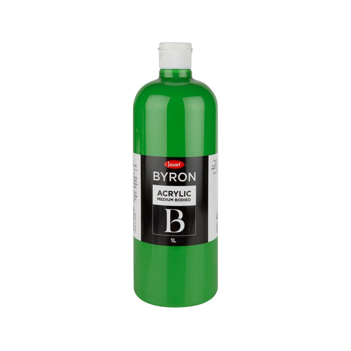 PAINT JASART BYRON ACRYLIC 1 LITRE GREEN LIGHT