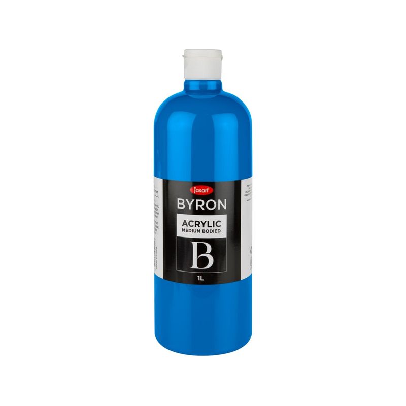 PAINT JASART BYRON ACRYLIC 1 LITRE COBALT HUE