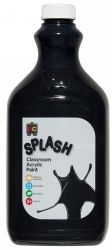 PAINT EC 2L SPLASH CLASSROOM ACRYLIC LICORICE (BLACK)