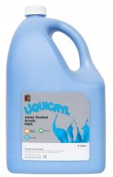 PAINT EC 5L LIQUICRYL JUNIOR STUDENT ACRYLIC SKY BLUE