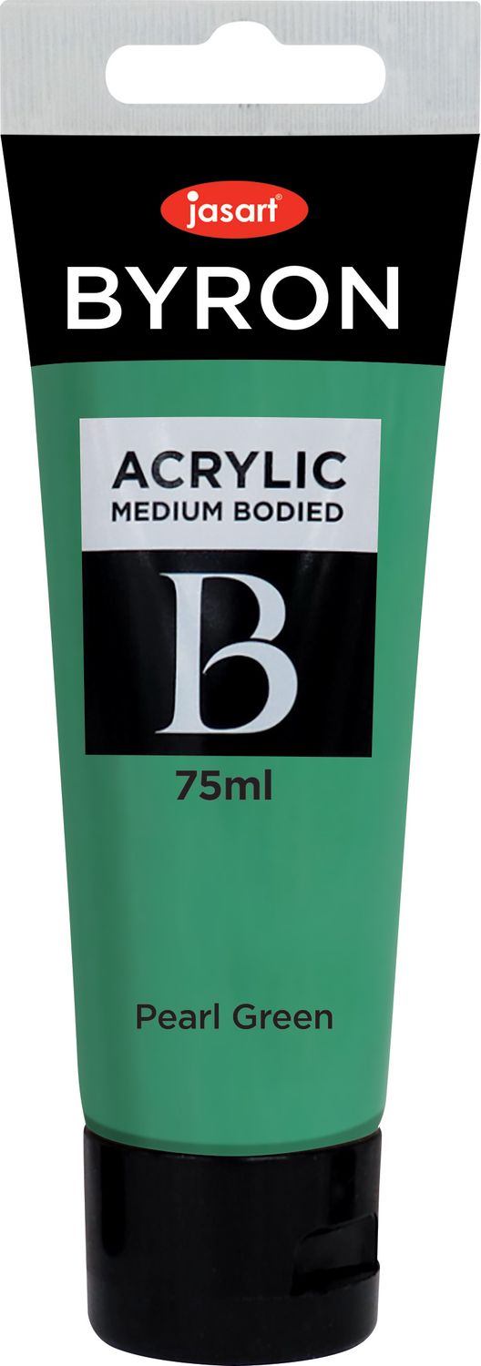 PAINT JASART BYRON ACRYLIC 75ML PEARL GREEN
