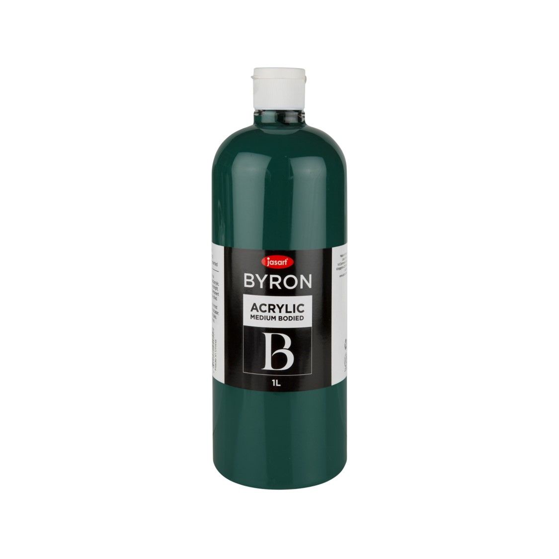 PAINT JASART BYRON ACRYLIC 1 LITRE FOREST GREEN