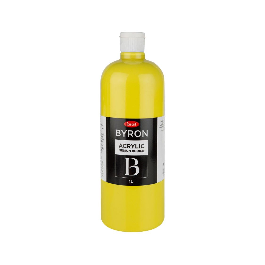 PAINT JASART BYRON ACRYLIC 1 LITRE COOL YELLOW