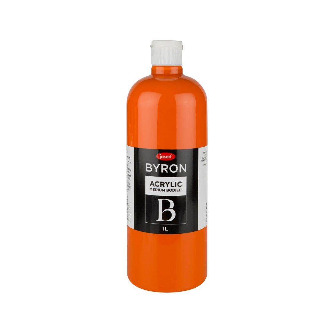 PAINT JASART BYRON ACRYLIC 1 LITRE ORANGE