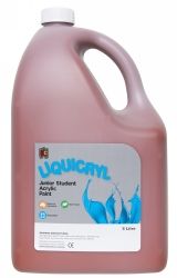 SP- PAINT EC 5L LIQUICRYL JUNIOR STUDENT ACRYLIC BURNT SIENNA